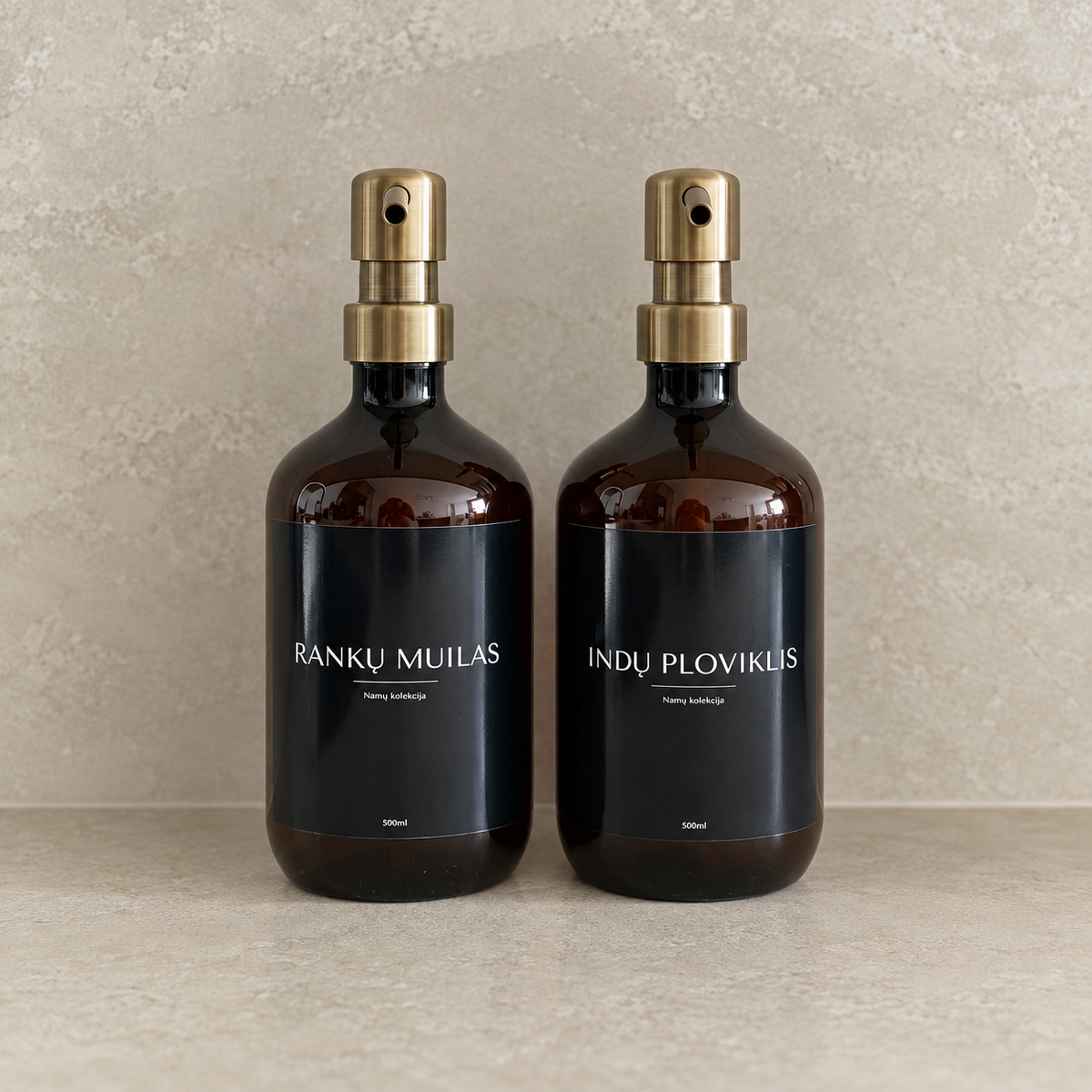 BRONZE 2 dalių dozatorių rinkinys | 500 ml